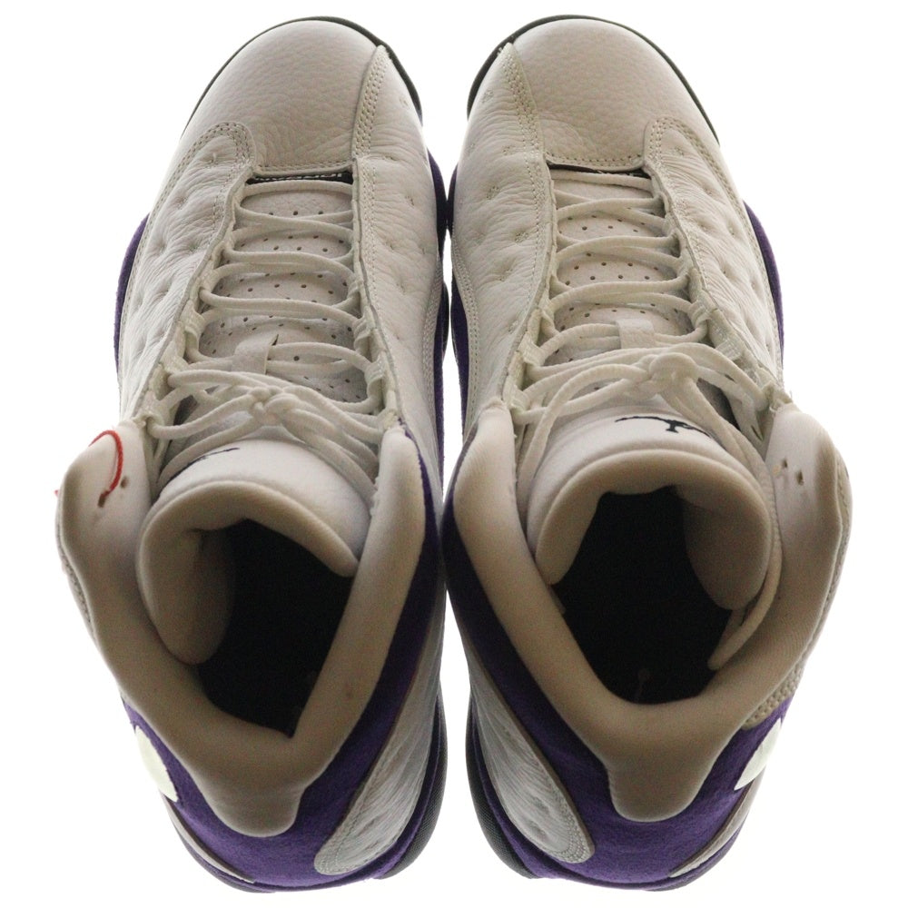 NIKE(ナイキ) AIR JORDAN 13 RETRO LAKERS 414571-105 エアジョーダン13 レトロ レイカーズ ハイカットスニーカー ホワイト/パープル US10.5/28.5cm