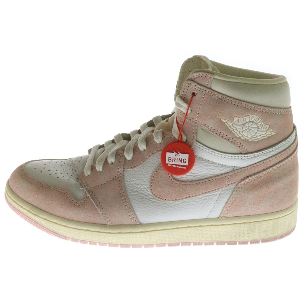 NIKE(ナイキ) WMNS AIR JORDAN 1 RETRO HIGH OG Washed Pink FD2596-600 ウィメンズ エア ジョーダン 1 レトロ ウォッシュド ピンク ハイカットスニーカー US11.5/28.5cm