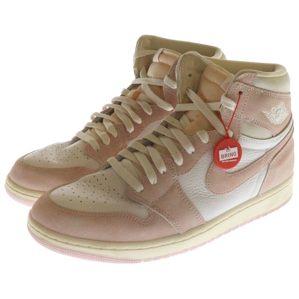 NIKE(ナイキ) WMNS AIR JORDAN 1 RETRO HIGH OG Washed Pink FD2596-600 ウィメンズ エア ジョーダン 1 レトロ ウォッシュド ピンク ハイカットスニーカー US11.5/28.5cm