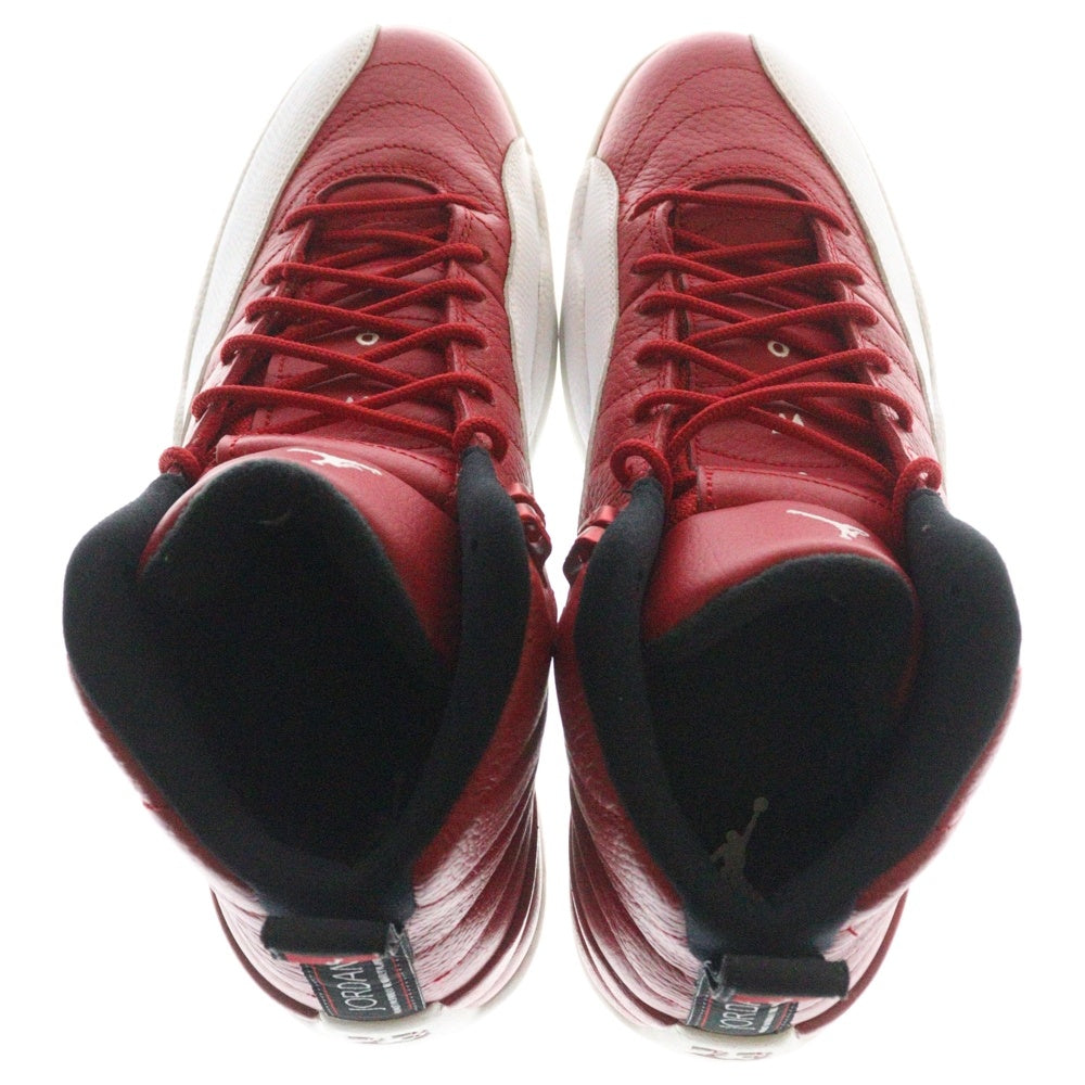 NIKE(ナイキ) AIR JORDAN 12 RETRO 130690-600 エアジョーダン ハイカットスニーカー ホワイト/レッド US10.5/28.5cm