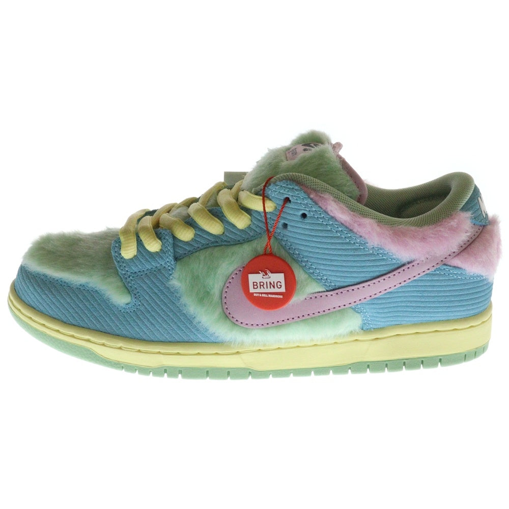 NIKE SB(ナイキエスビー) ×VERDY DUNK LOW PRO QS VISTY BLUE GAZE AND ENAMEL GREEN FN6040-400 ヴェルディ ダンク プロ ヴィスティ ローカットスニーカー US10/28cm