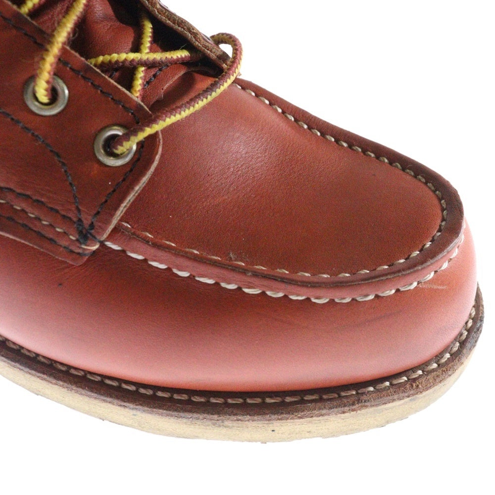 RED WING(レッド ウイング) 8875 CLASSIC MOC TOE クラシックモック レザー ショート ブーツ ワークブーツ ブラウン