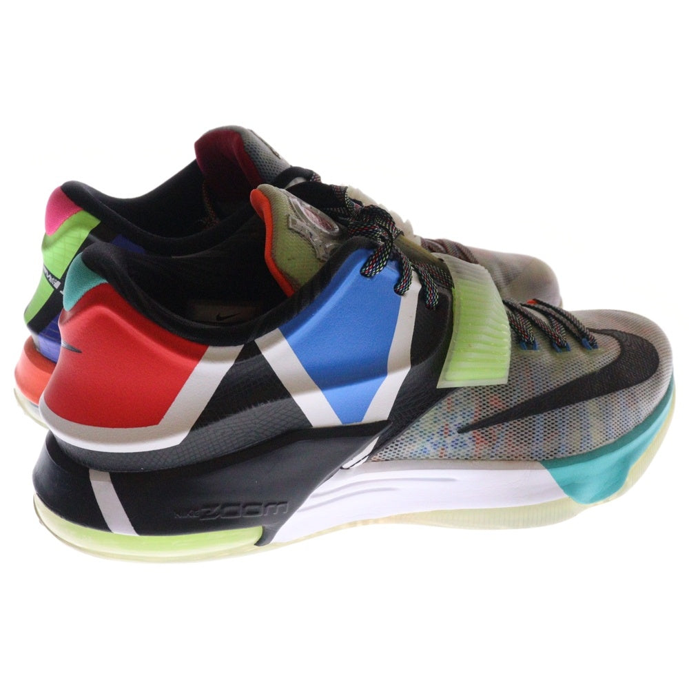 NIKE(ナイキ) KD 7 SE WHAT THE 801778-944 ケビンデュラント ワット ザ ローカットスニーカー マルチ US10.5/28.5cm