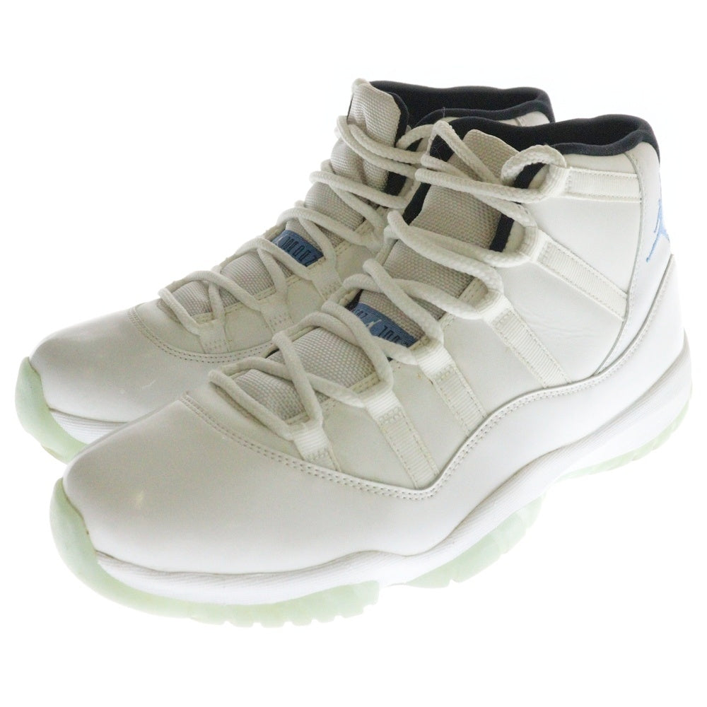 NIKE(ナイキ) 【観賞用 2014年製】AIR JORDAN 11 RETRO 378037-117 エアジョーダン11レトロ ハイカットスニーカー ホワイト US10.5/28.5cm