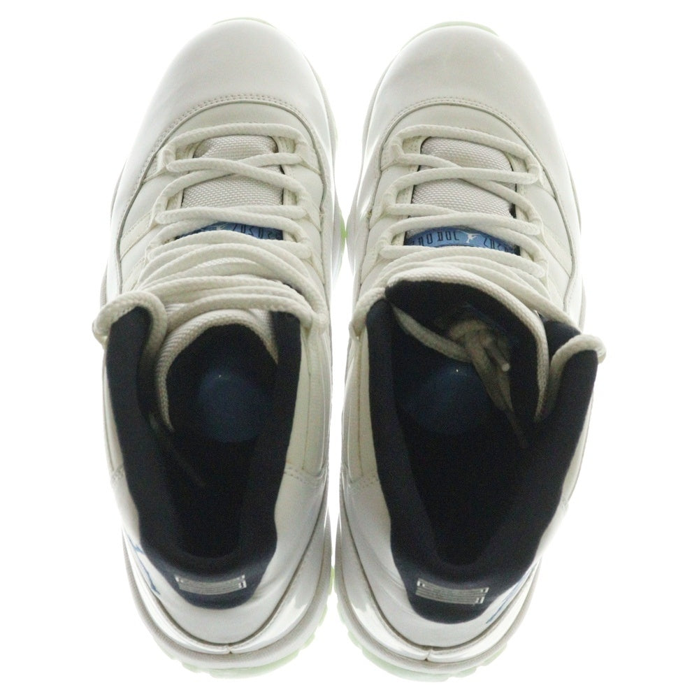 NIKE(ナイキ) 【観賞用 2014年製】AIR JORDAN 11 RETRO 378037-117 エアジョーダン11レトロ ハイカットスニーカー ホワイト US10.5/28.5cm