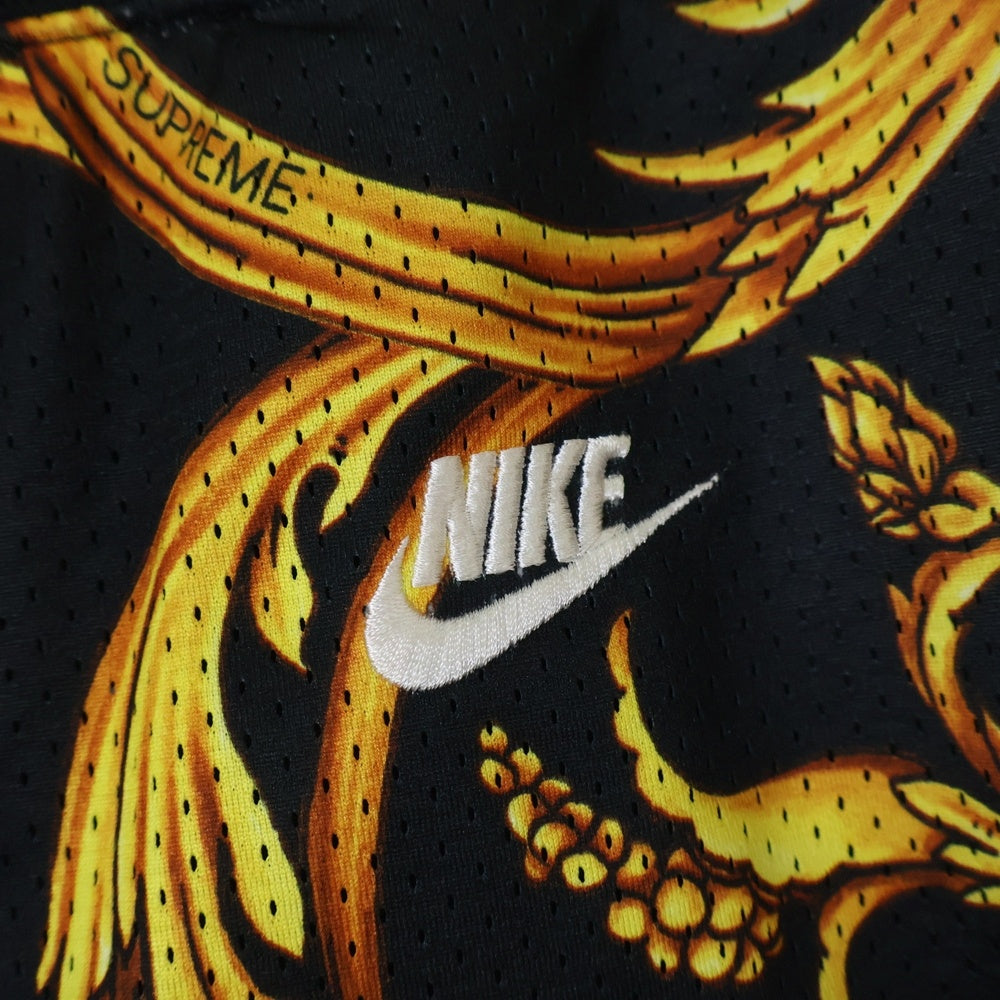 SUPREME(シュプリーム) 14SS×NIKE Basketball Short ナイキ バスケットボールショーツ 648794-010 ブラック/ゴールド