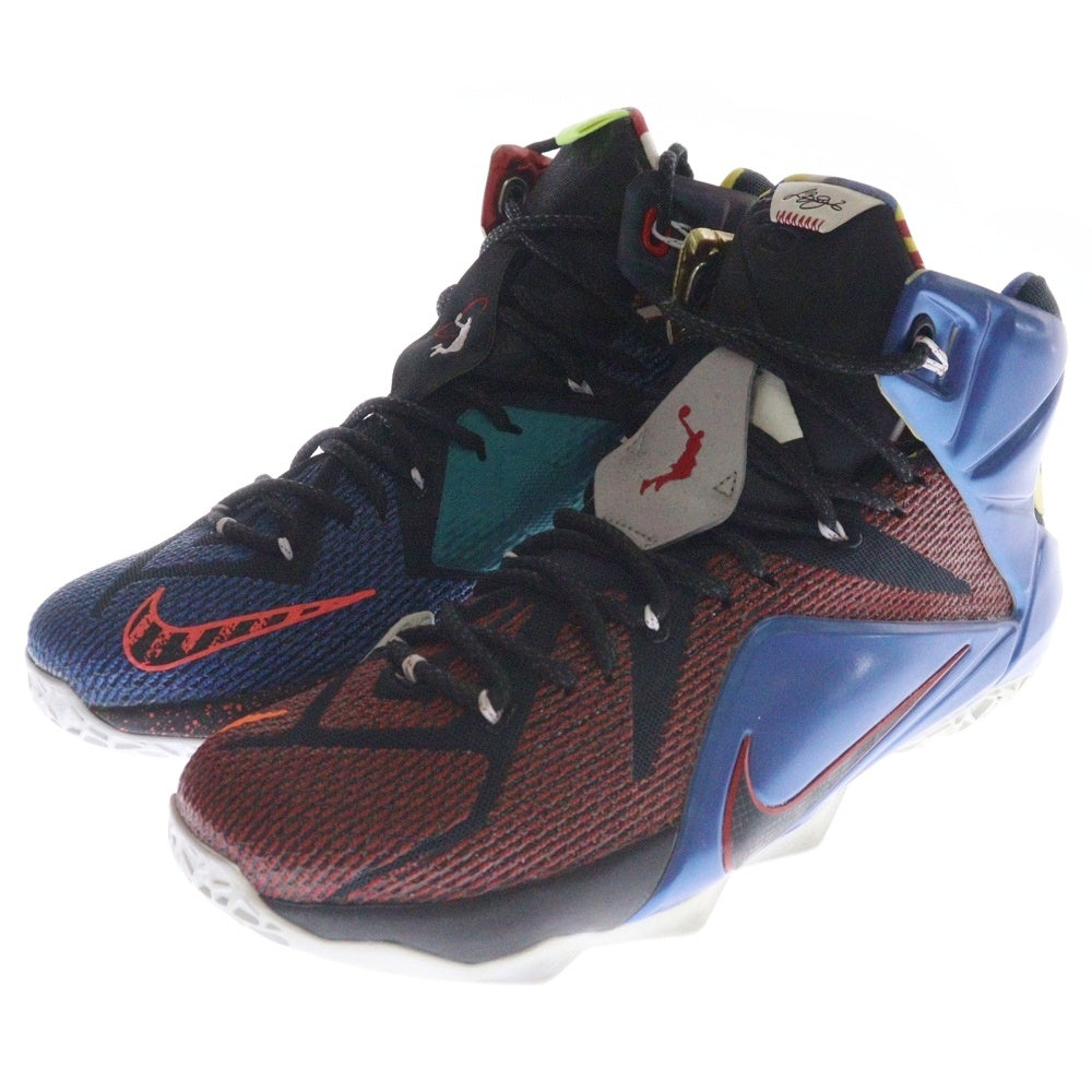 NIKE(ナイキ) LEBRON 12 SE WHAT THE 802193-909 レブロン12 ワットザ ハイカットスニーカー US11/29cm マルチ
