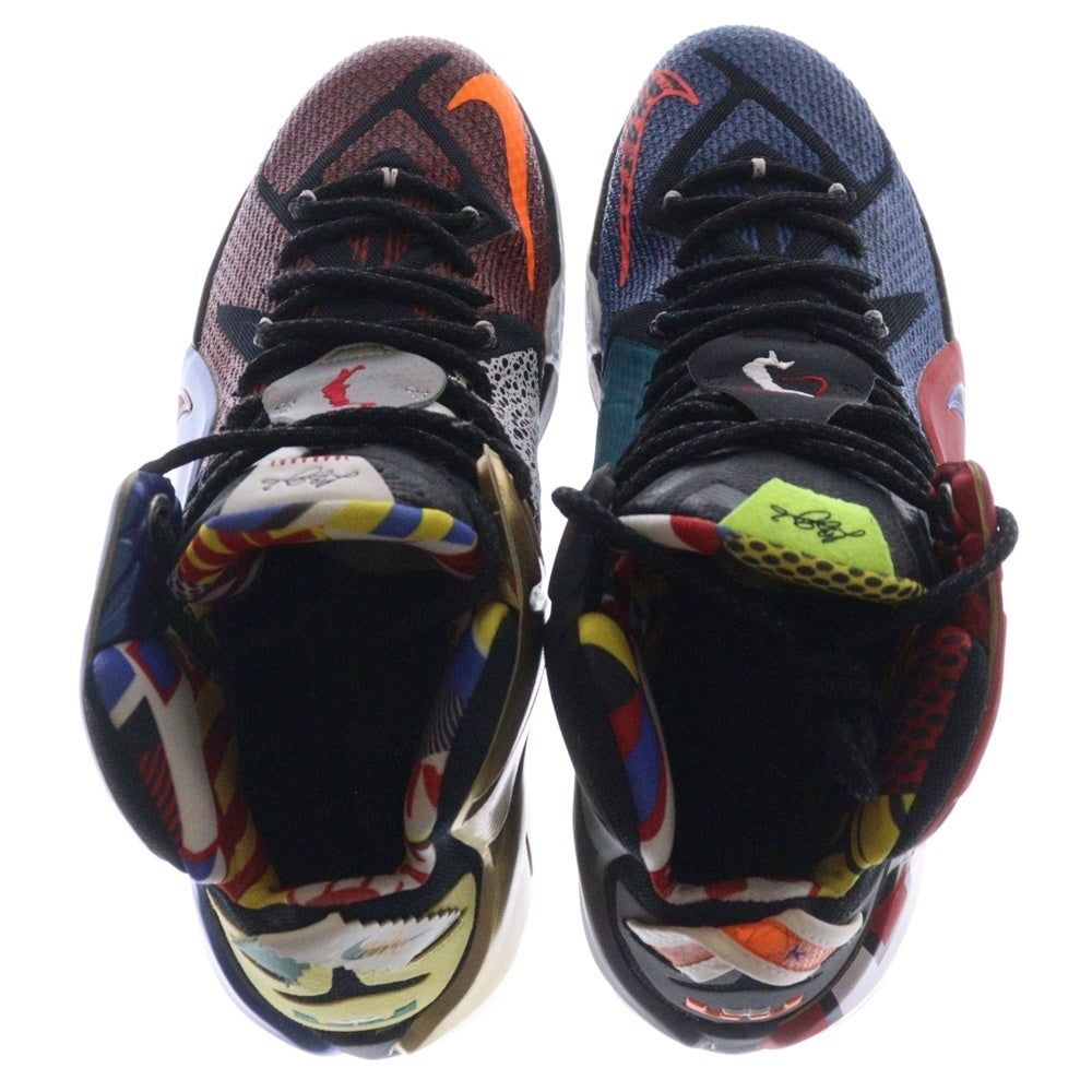 NIKE(ナイキ) LEBRON 12 SE WHAT THE 802193-909 レブロン12 ワットザ ハイカットスニーカー US11/29cm マルチ