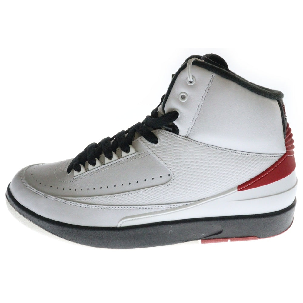 NIKE(ナイキ) AIR JORDAN 2 OG CHICAGO 2022 DX2454-106 エアジョーダン2 OG シカゴ ハイカットスニーカー ホワイト/レッド US10.5/28.5cm