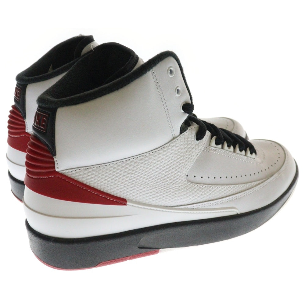 NIKE(ナイキ) AIR JORDAN 2 OG CHICAGO 2022 DX2454-106 エアジョーダン2 OG シカゴ ハイカットスニーカー ホワイト/レッド US10.5/28.5cm