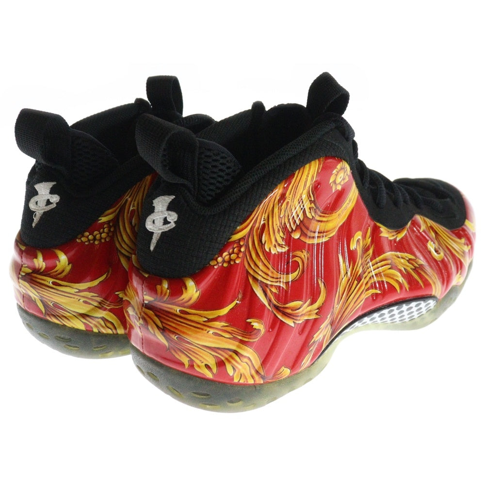 NIKE(ナイキ) 14SS ×SUPREME AIR FOAMPOSITE ONE シュプリーム エア フォームポジット ハイカットスニーカー レッド US10.5/28.5cm 652792-600