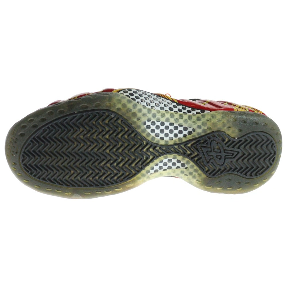 NIKE(ナイキ) 14SS ×SUPREME AIR FOAMPOSITE ONE シュプリーム エア フォームポジット ハイカットスニーカー レッド US10.5/28.5cm 652792-600