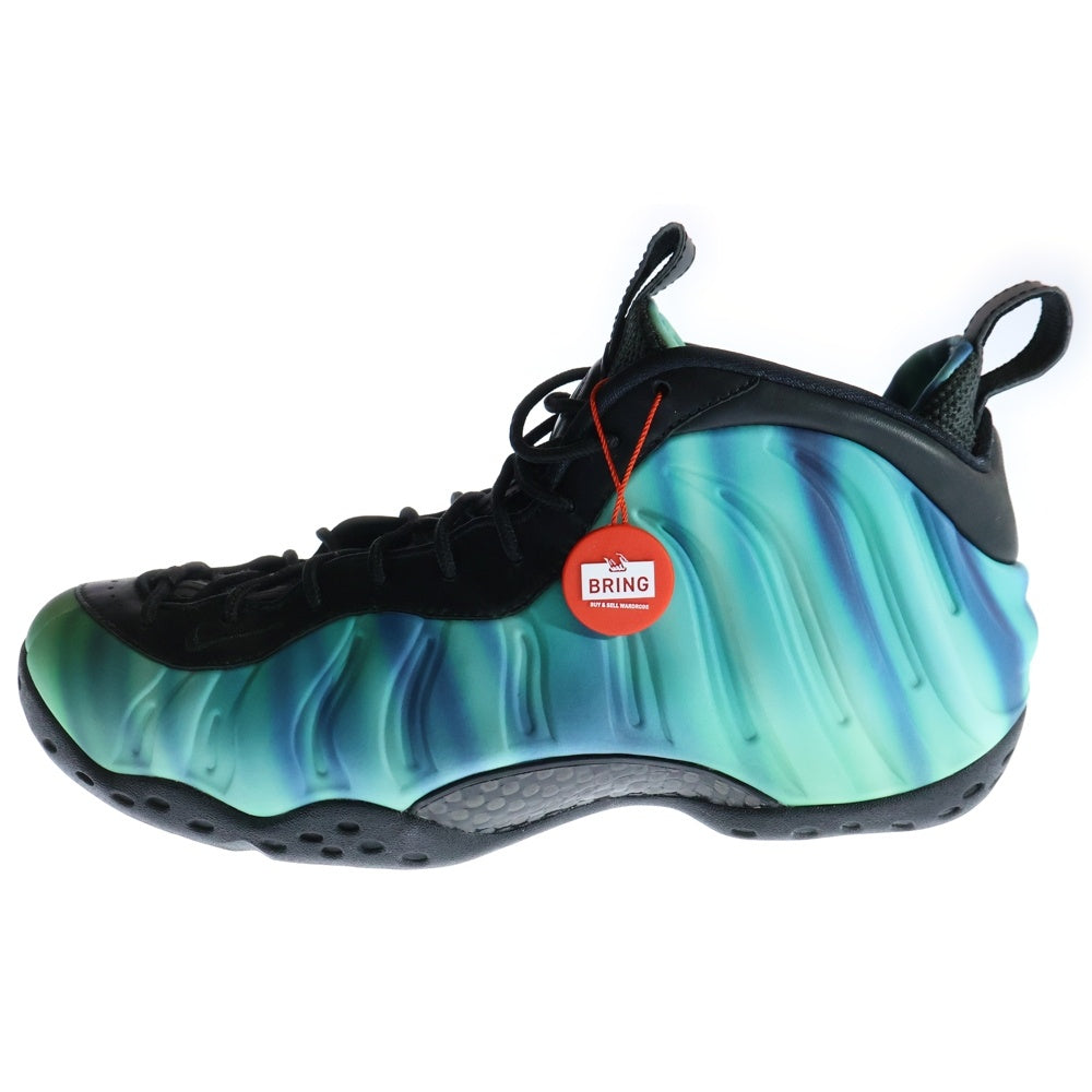 NIKE(ナイキ) AIR FOAMPOSITE ONE NORTHERN LIGHTS 840559-001 エアフォームポジット ワン ノーザン ライツ ハイカットスニーカー ブルー US10.5/28.5cm