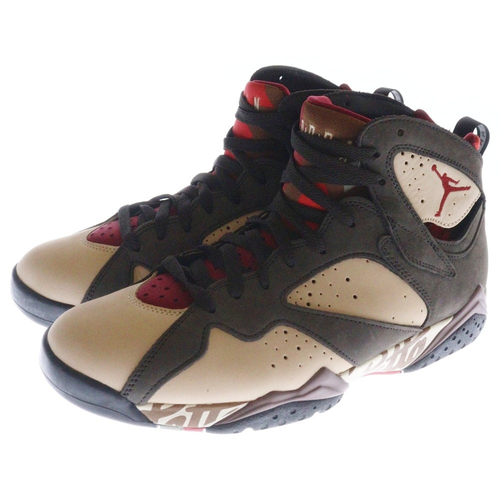 NIKE(ナイキ) ×PATTA AIR JORDAN 7 OG BROWN パタ エアジョーダン7 ハイカットスニーカー ブラウン US10.5/28.5cm AT3375-200