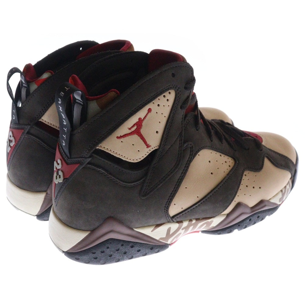 NIKE(ナイキ) ×PATTA AIR JORDAN 7 OG BROWN パタ エアジョーダン7 ハイカットスニーカー ブラウン US10.5/28.5cm AT3375-200