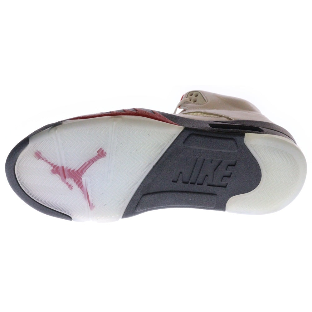 NIKE(ナイキ) AIR JORDAN 5 RETRO FIRE RED DA1911-102 エアジョーダン5 ファイアレッド ハイカットスニーカー ホワイト /レッド US10.5/28.5cm