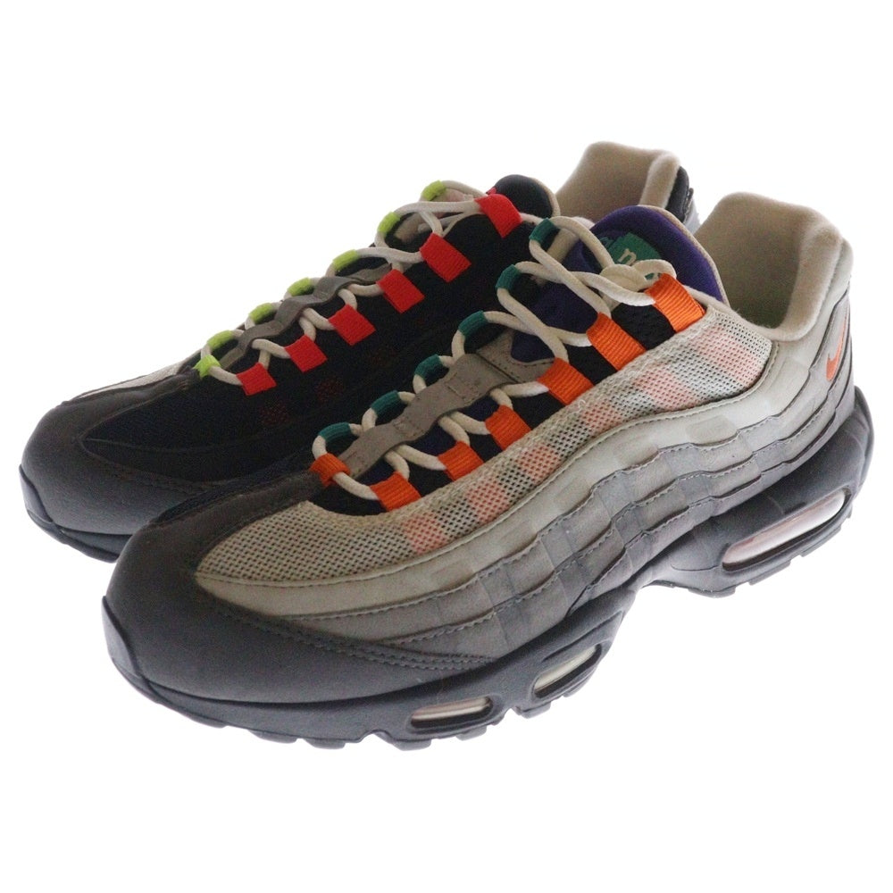 NIKE(ナイキ) 【観賞用 15年製】AIR MAX 95 OG QS GREEDY 810374-078 エアマックス 95 グリーディ ローカットスニーカー グレー/ブラック US10/28cm