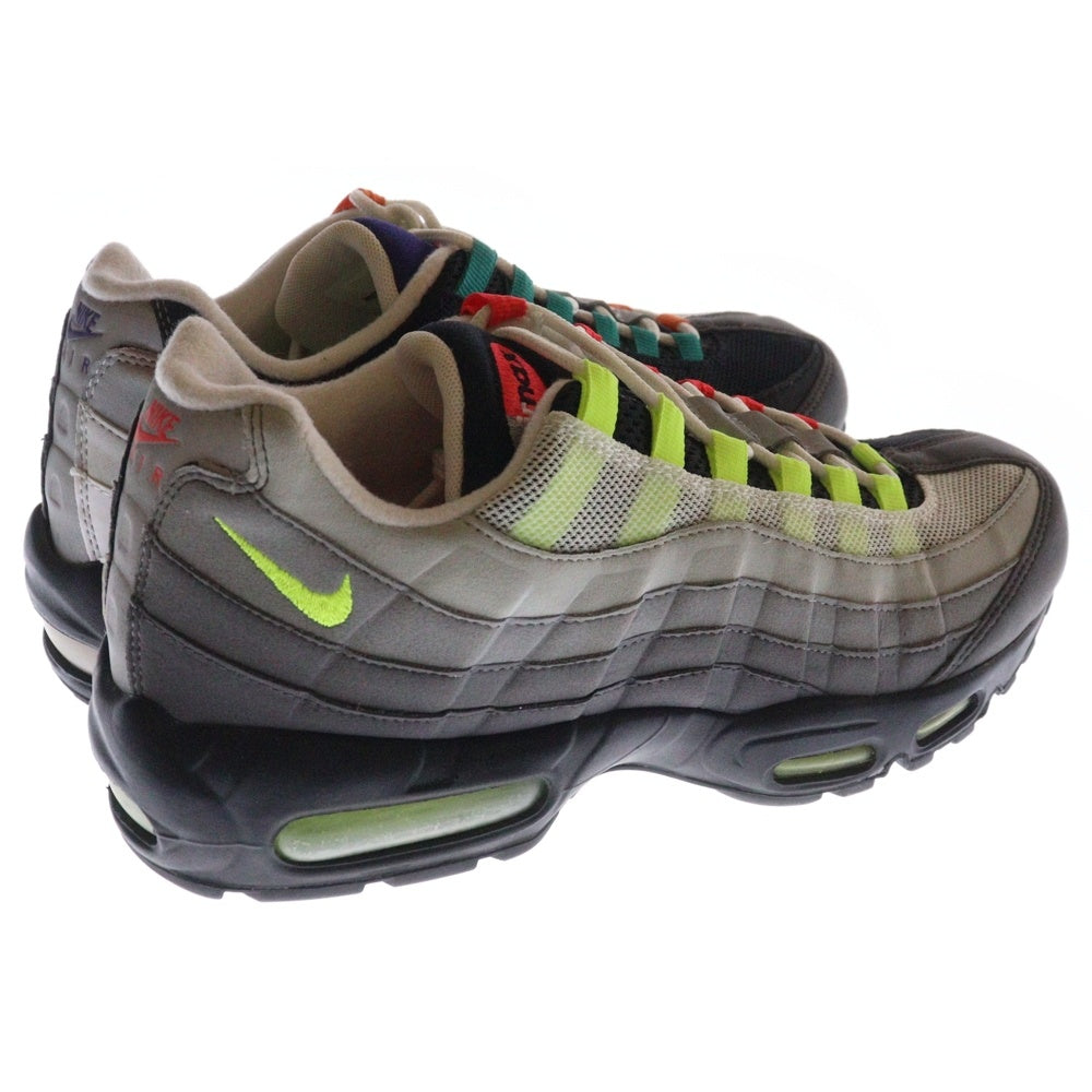 NIKE(ナイキ) 【観賞用 15年製】AIR MAX 95 OG QS GREEDY 810374-078 エアマックス 95 グリーディ ローカットスニーカー グレー/ブラック US10/28cm