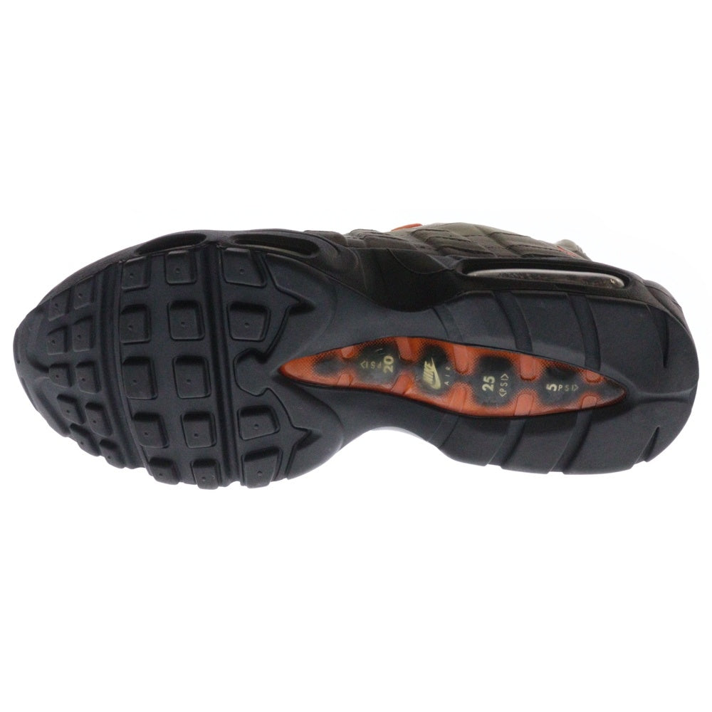 NIKE(ナイキ) 【観賞用 15年製】AIR MAX 95 OG QS GREEDY 810374-078 エアマックス 95 グリーディ ローカットスニーカー グレー/ブラック US10/28cm