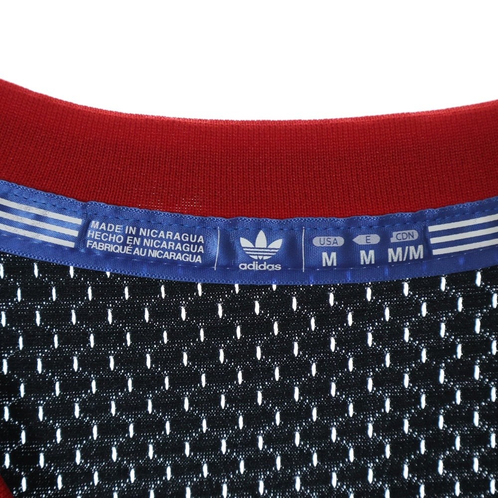 adidas Originals(アディダスオリジナルス) NBA PHILADELPHIA SIXERS IVERSON フィラデルフィアセブンティシクサーズ アイバーソン ゲームシャツ ブラック