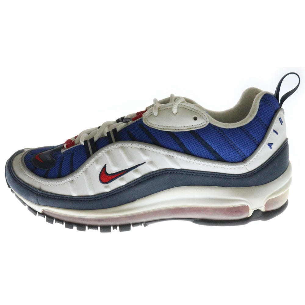 NIKE(ナイキ) AIRMAX98 640744-100 エアマックス98 ローカットスニーカー US10/28cm ブルー/ホワイト