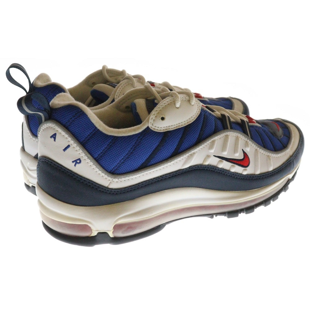 NIKE(ナイキ) AIRMAX98 640744-100 エアマックス98 ローカットスニーカー US10/28cm ブルー/ホワイト