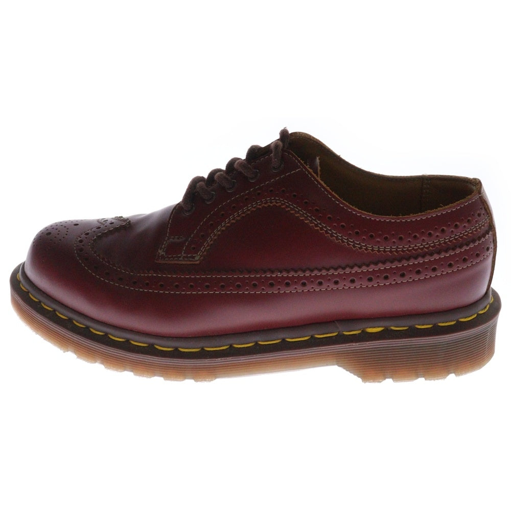 Dr.Martens(ドクターマーチン) BROGUE SHOE VINTAGE 3989 ウイングチップ フルブローグ ローカットシューズ ボルドー