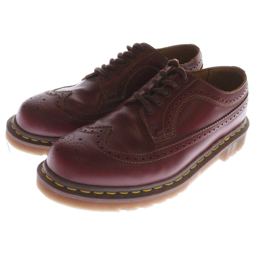 Dr.Martens(ドクターマーチン) BROGUE SHOE VINTAGE 3989 ウイングチップ フルブローグ ローカットシューズ ボルドー