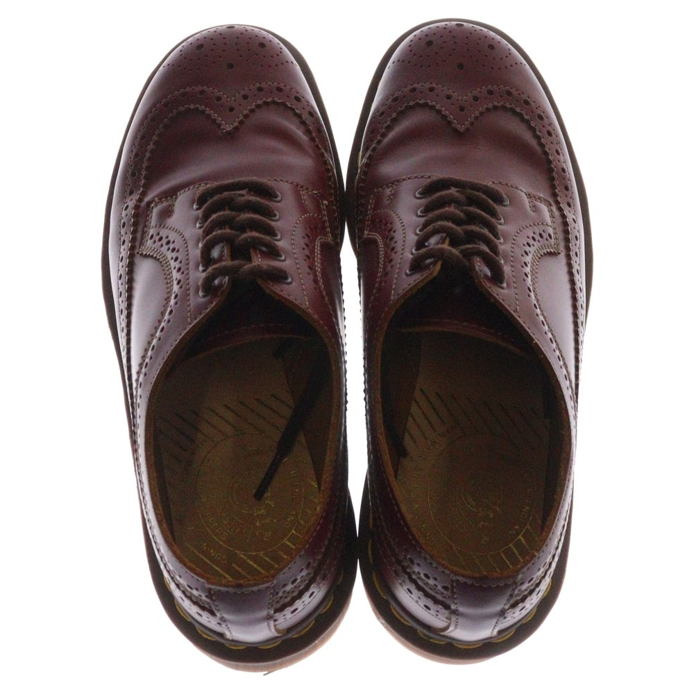 Dr.Martens(ドクターマーチン) BROGUE SHOE VINTAGE 3989 ウイングチップ フルブローグ ローカットシューズ ボルドー