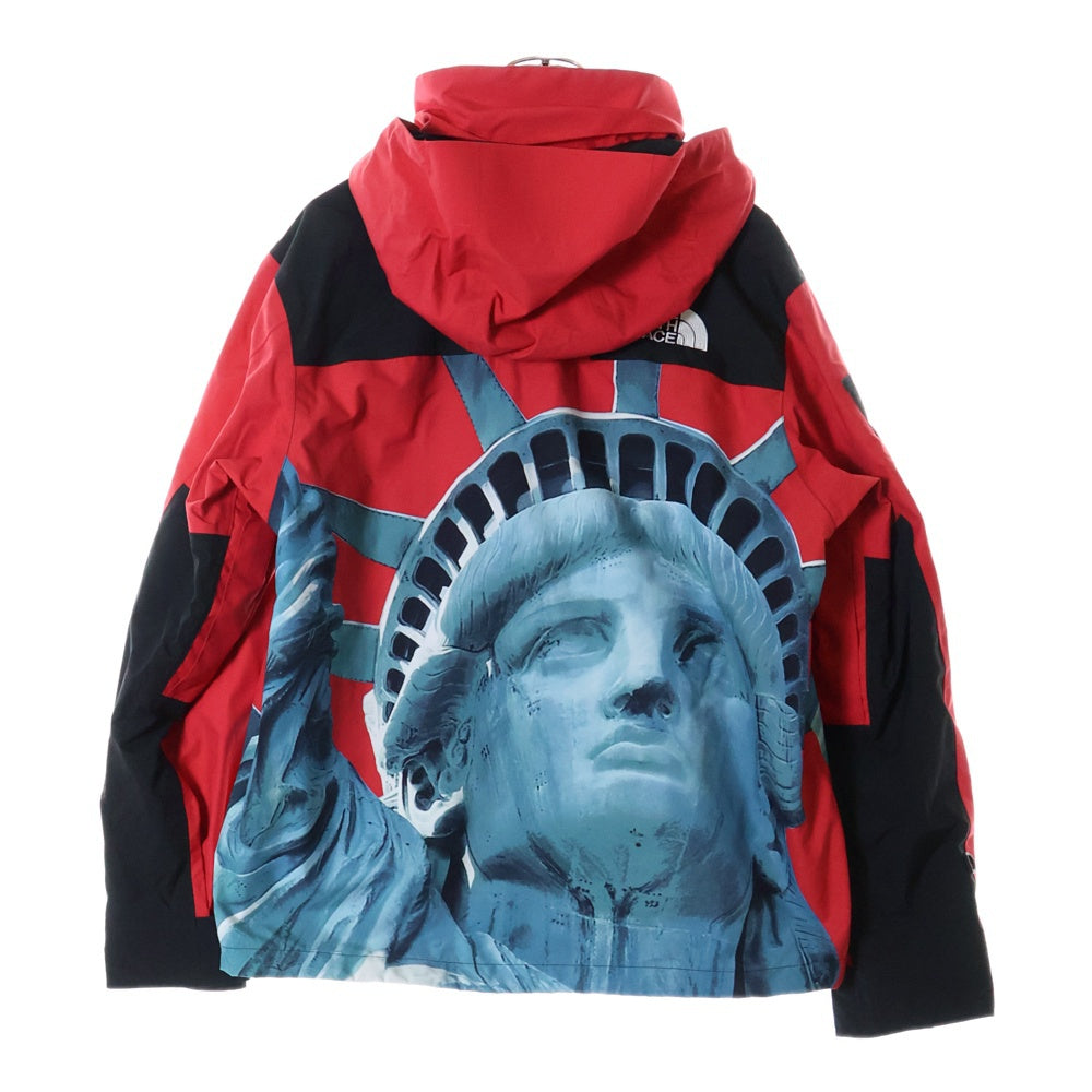 SUPREME(シュプリーム) 19AW ×THE NORTH FACE Statue of Liberty Mountain Jacket ザノースフェイス スタチューオブリバティ マウンテンジャケット NP61902I レッド