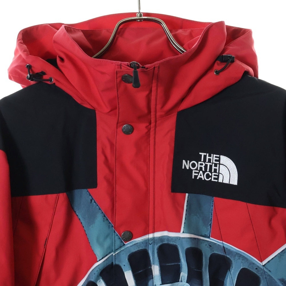 SUPREME(シュプリーム) 19AW ×THE NORTH FACE Statue of Liberty Mountain Jacket ザノースフェイス スタチューオブリバティ マウンテンジャケット NP61902I レッド