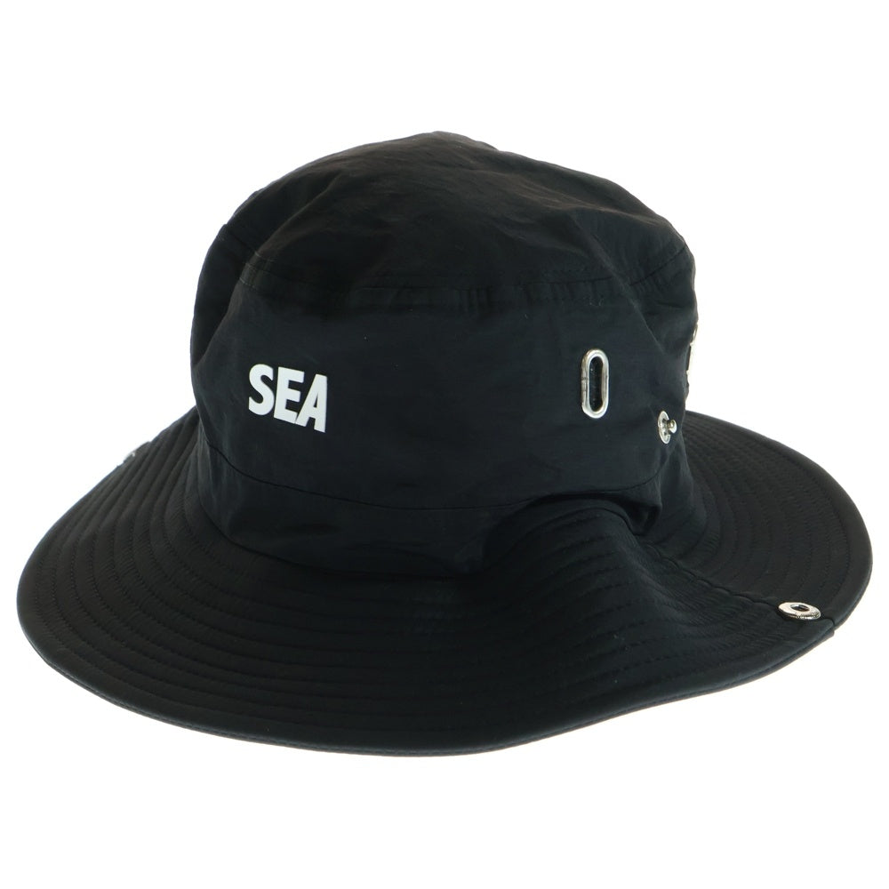 WIND AND SEA(ウィンダンシー) ESS SAFARI HAT サファリハット ブラック