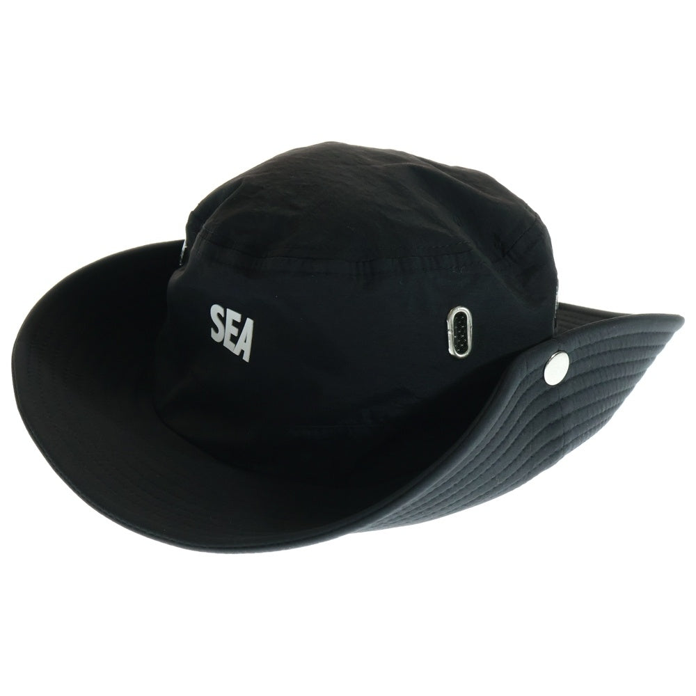 WIND AND SEA(ウィンダンシー) ESS SAFARI HAT サファリハット ブラック
