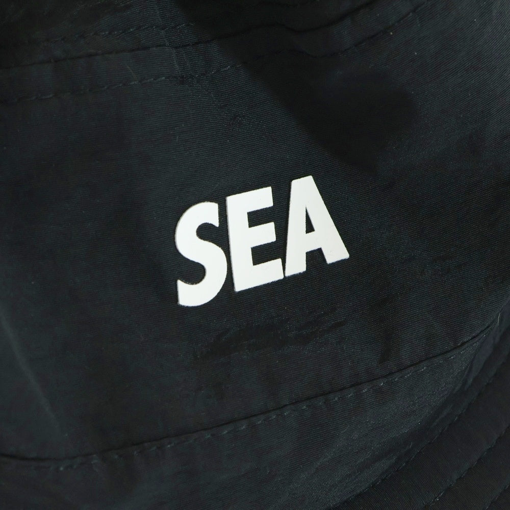 WIND AND SEA(ウィンダンシー) ESS SAFARI HAT サファリハット ブラック
