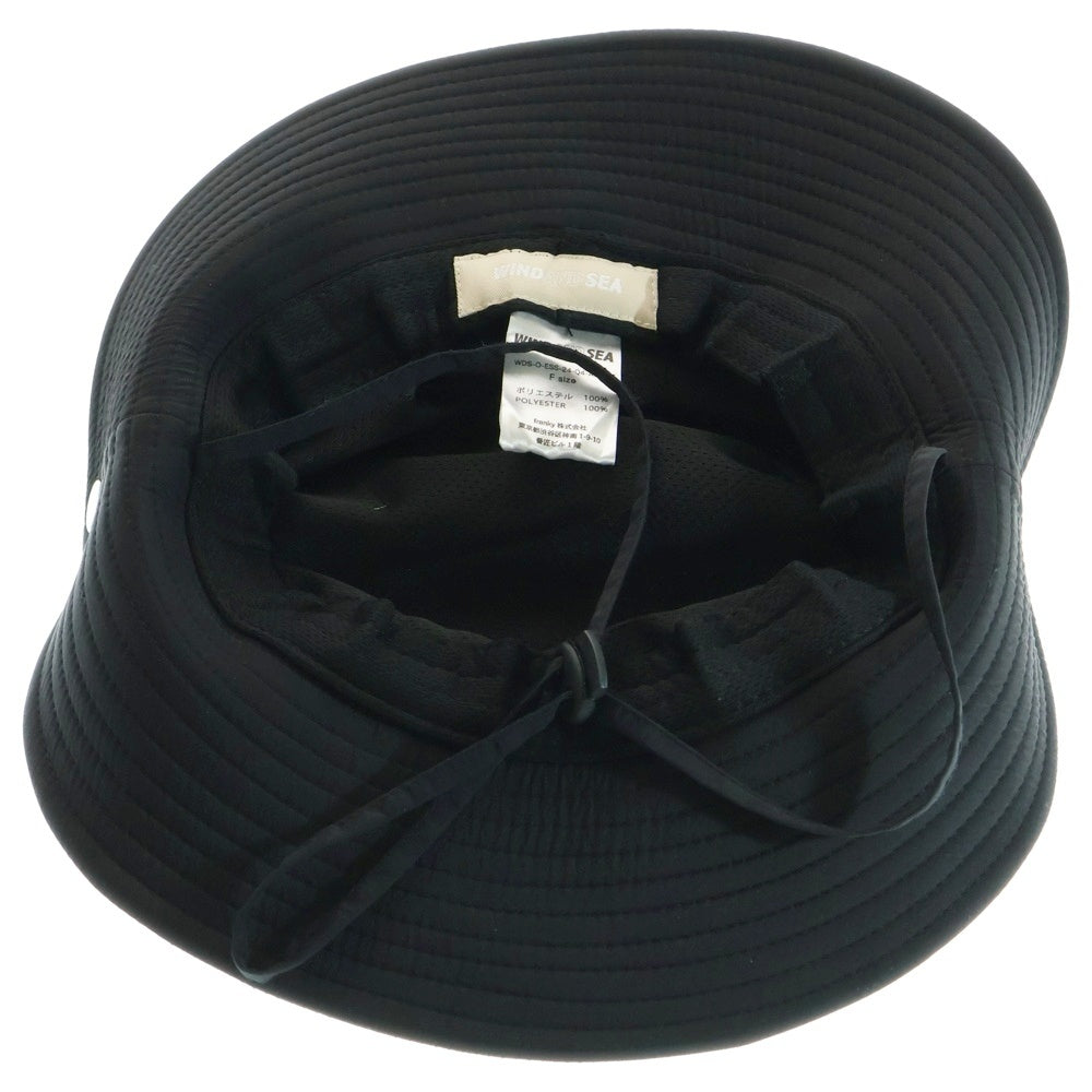 WIND AND SEA(ウィンダンシー) ESS SAFARI HAT サファリハット ブラック
