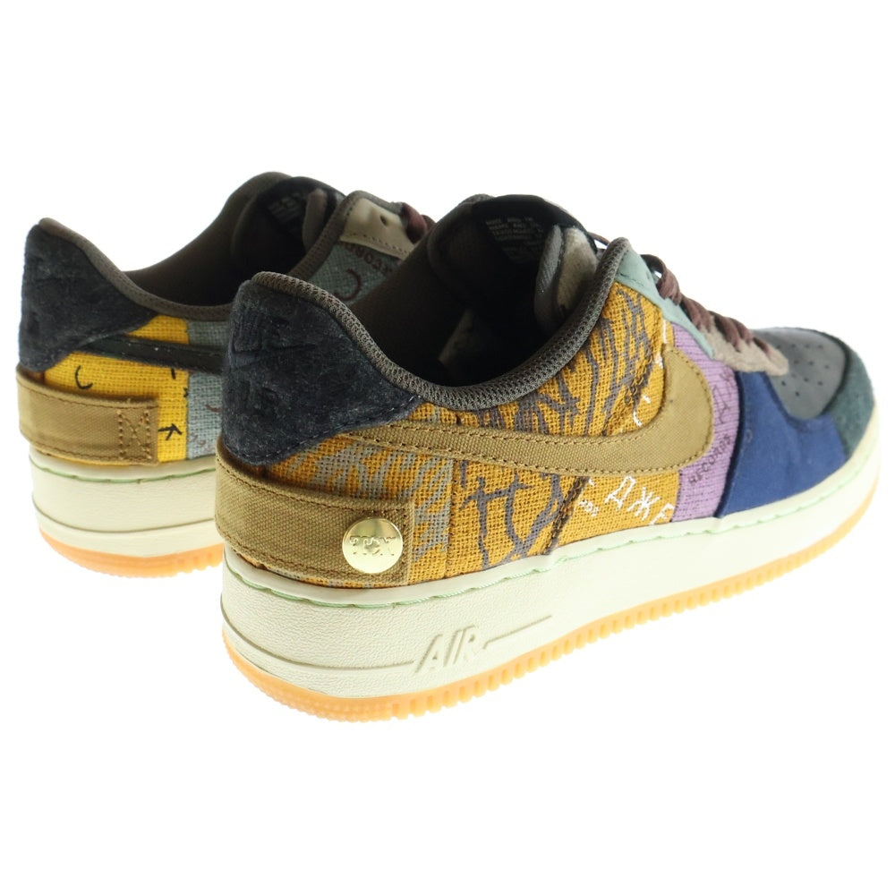 NIKE(ナイキ) ×TRAVIS SCOTT AIR FORCE 1 LOW CACTUS JACK CN2405‐900 トラヴィススコット エアフォース1 カクタスジャック ローカットスニーカー マルチ US9/27.0cm