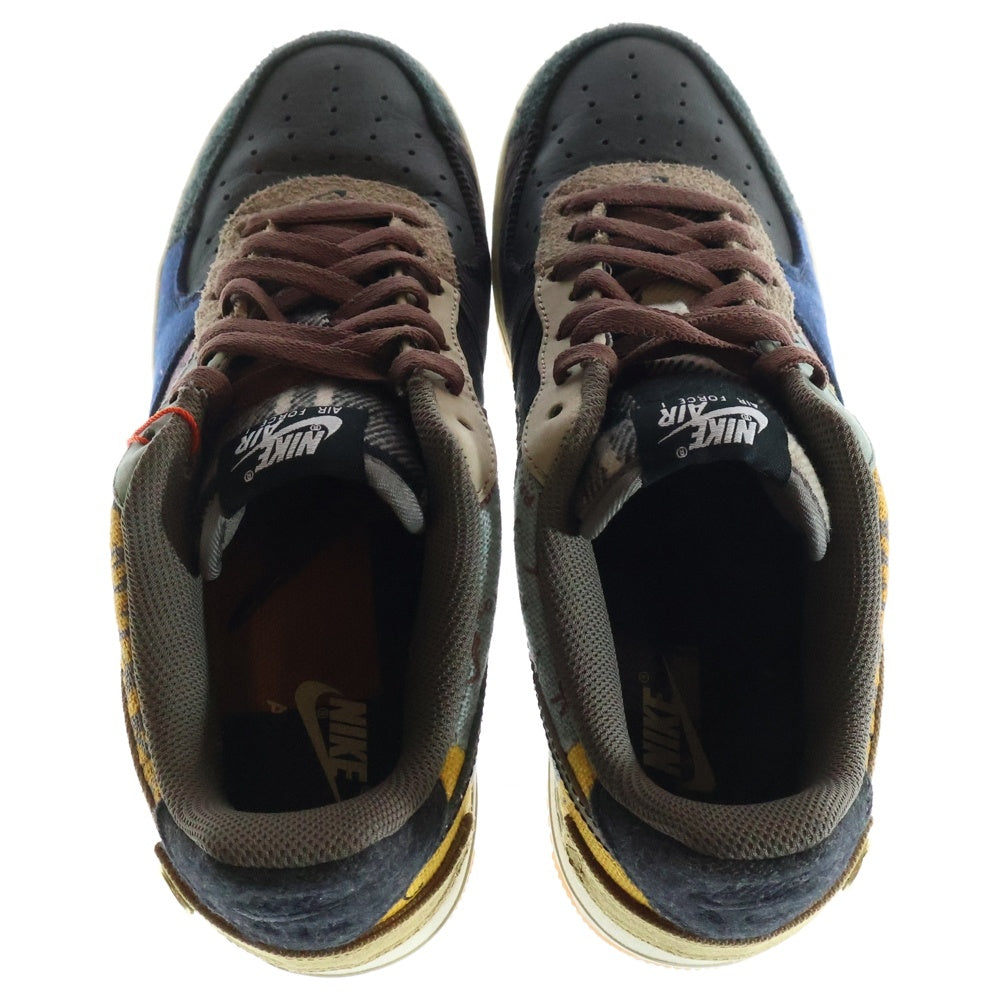 NIKE(ナイキ) ×TRAVIS SCOTT AIR FORCE 1 LOW CACTUS JACK CN2405‐900 トラヴィススコット エアフォース1 カクタスジャック ローカットスニーカー マルチ US9/27.0cm