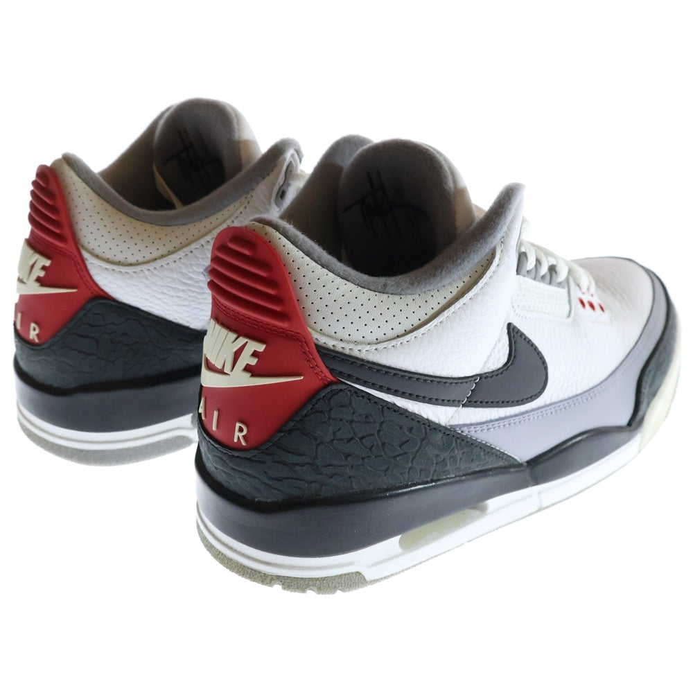 NIKE(ナイキ) AIR JORDAN 3 RETRO TINKER HATFIELD AQ3835-160 エアジョーダン3 レトロ ティンカー ハッドフィールド ローカットスニーカー ホワイト/ブラック US8/26.0cm