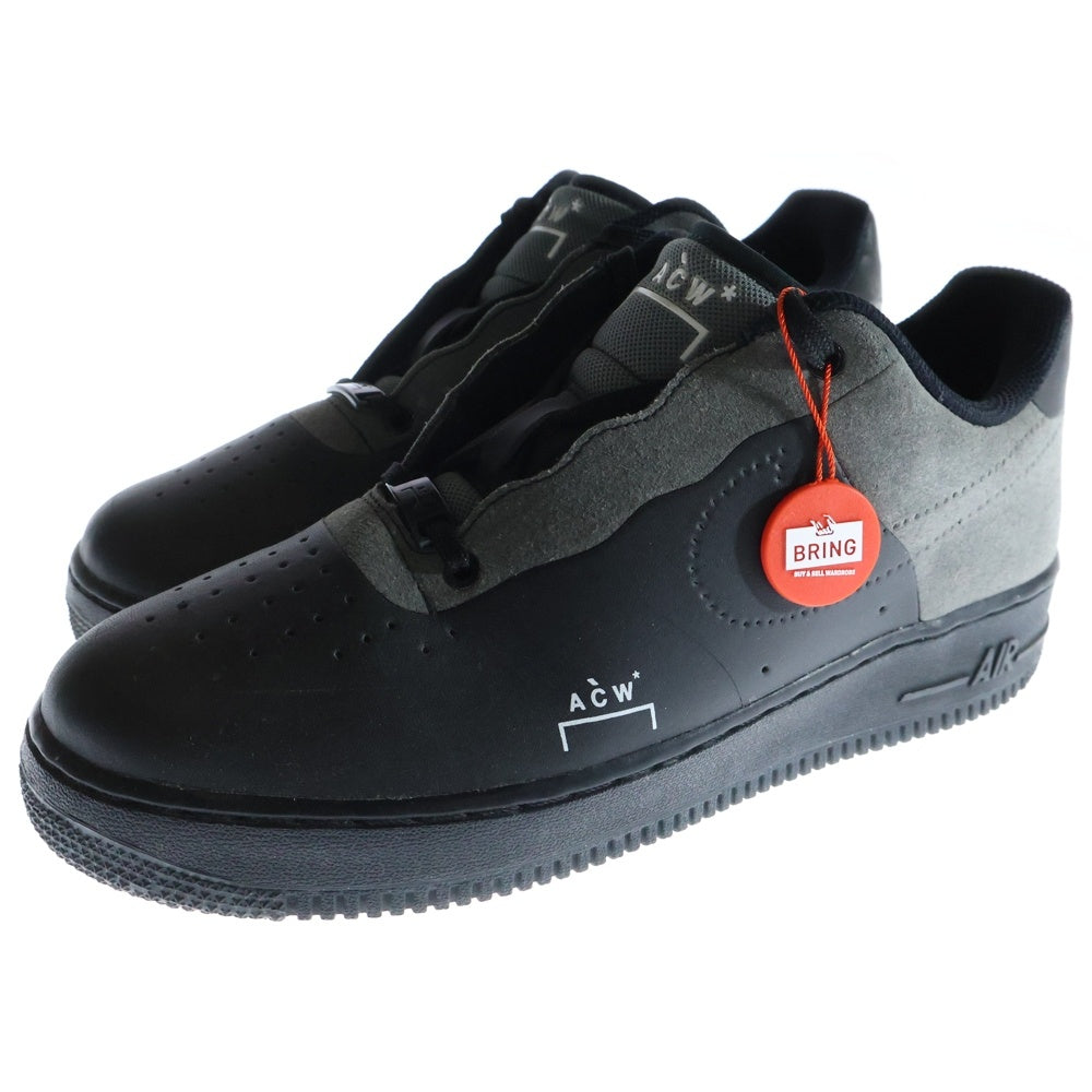 NIKE(ナイキ) ×A-COLD-WALL AIR FOECE 1 LOW BQ6924-001 アコールドウォール エアフォース1 ローカットスニーカー ブラック/グレー US9/27.0cm