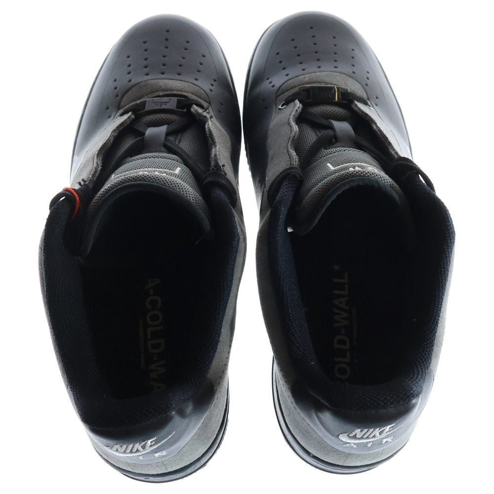NIKE(ナイキ) ×A-COLD-WALL AIR FOECE 1 LOW BQ6924-001 アコールドウォール エアフォース1 ローカットスニーカー ブラック/グレー US9/27.0cm