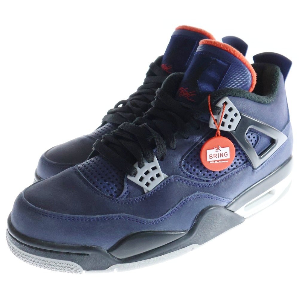 NIKE(ナイキ) AIR JORDAN 4 RETRO WNTR CQ9597-401 エアジョーダン4 ウィンター ハイカットスニーカー US9/27.0cm ネイビー