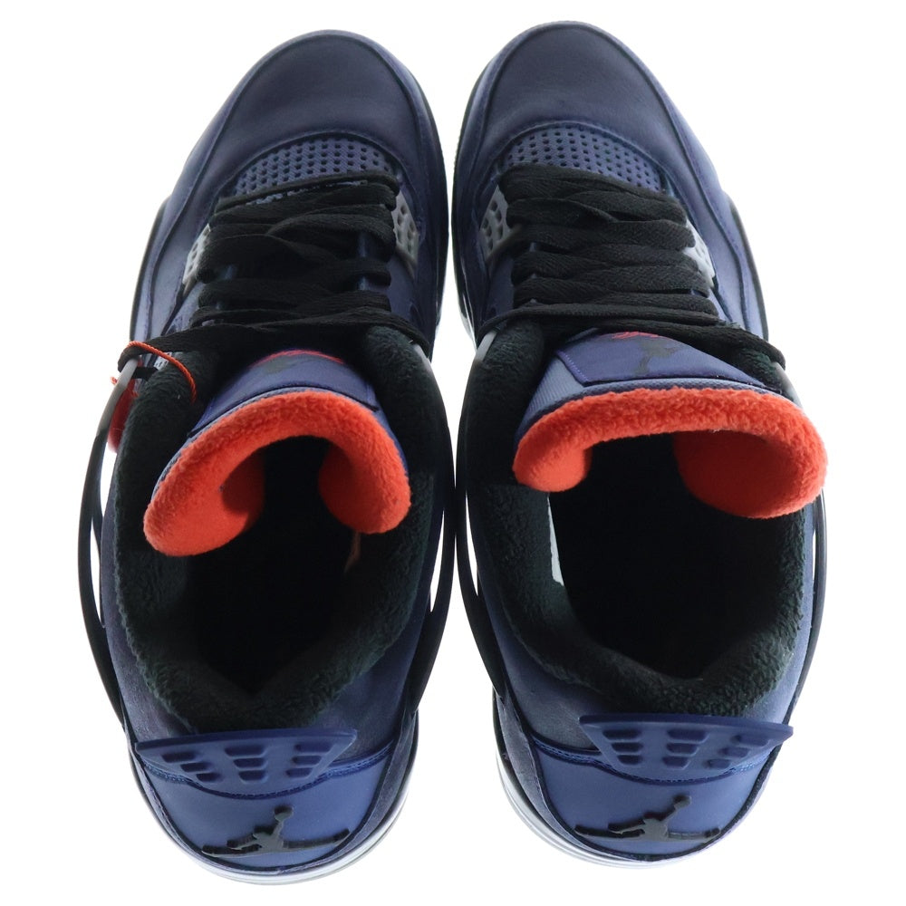 NIKE(ナイキ) AIR JORDAN 4 RETRO WNTR CQ9597-401 エアジョーダン4 ウィンター ハイカットスニーカー US9/27.0cm ネイビー