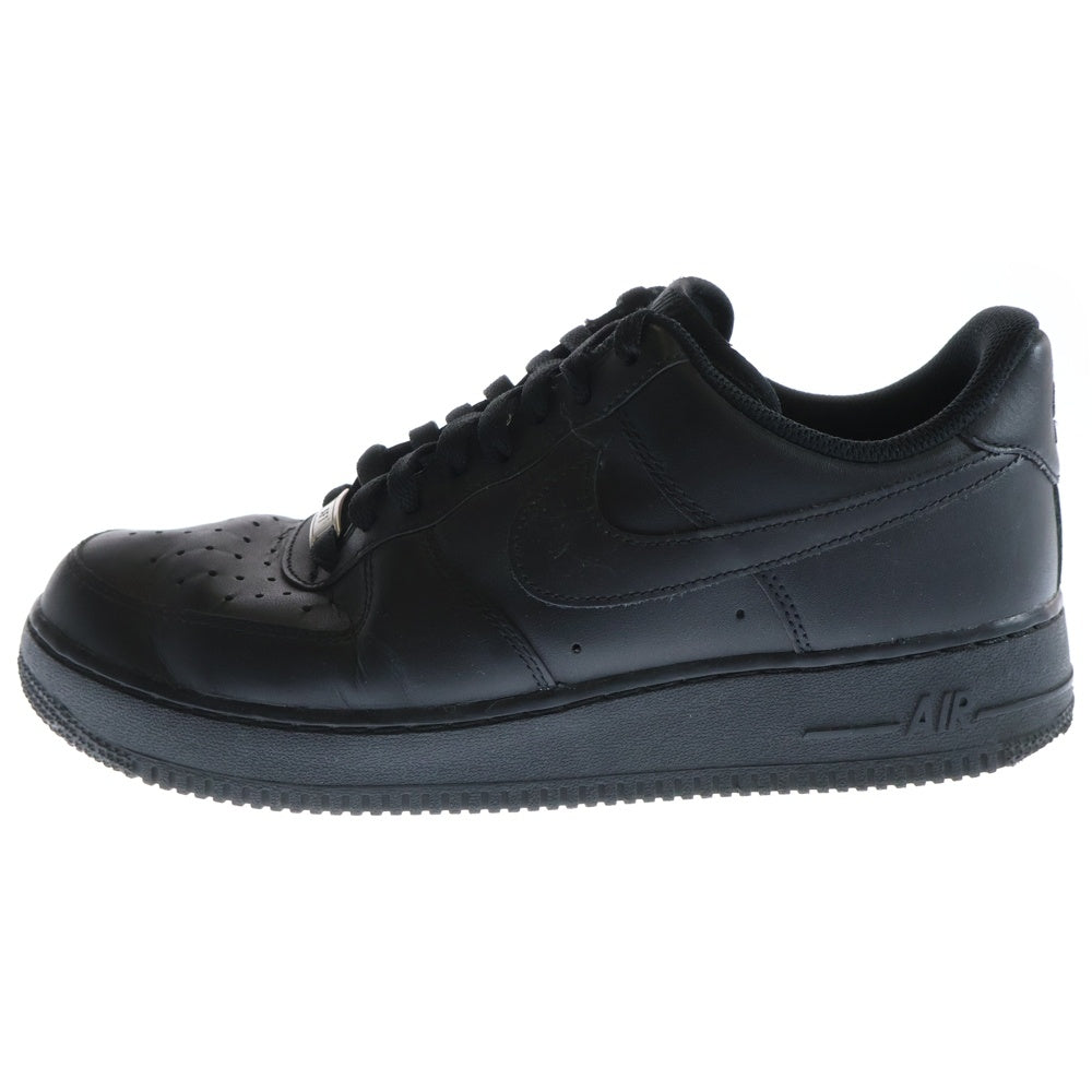 NIKE(ナイキ) AIR FORCE 1 07 315122-001 エアフォースワン 07 ローカットスニーカー ブラック US9/27.0cm