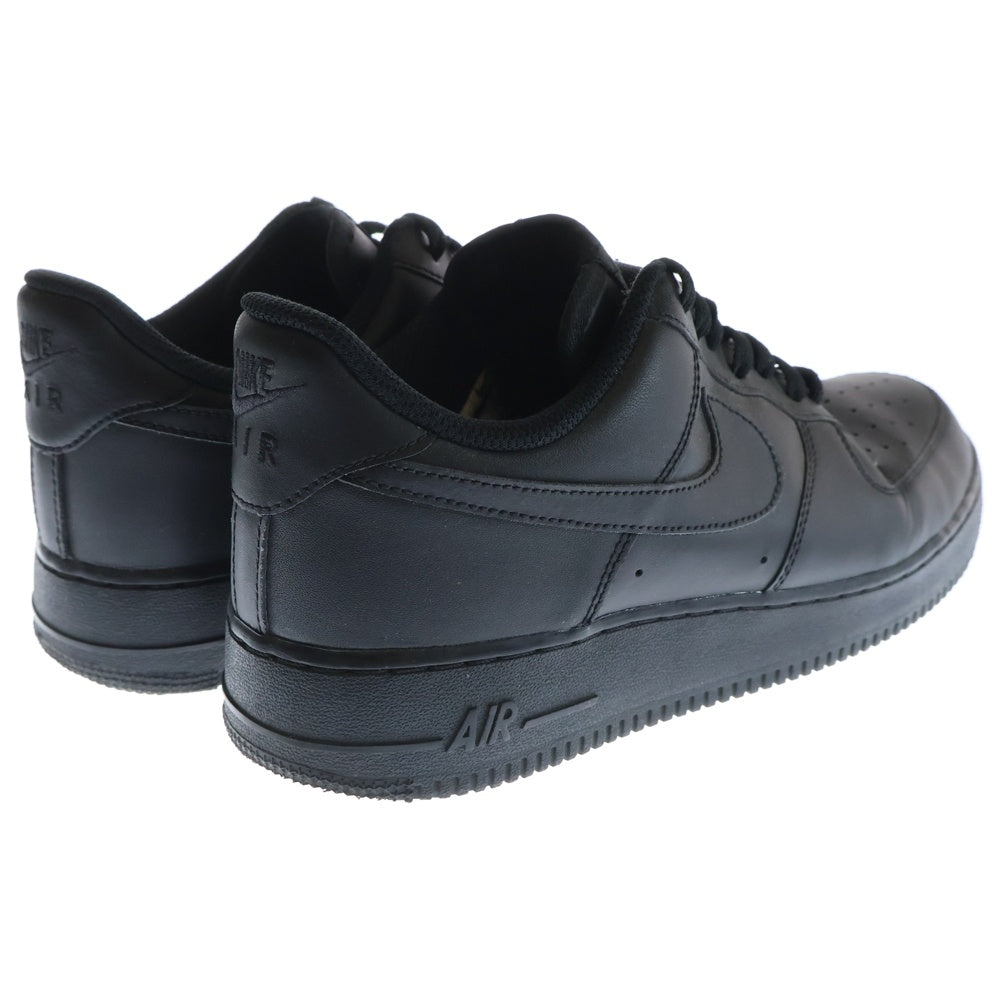 NIKE(ナイキ) AIR FORCE 1 07 315122-001 エアフォースワン 07 ローカットスニーカー ブラック US9/27.0cm