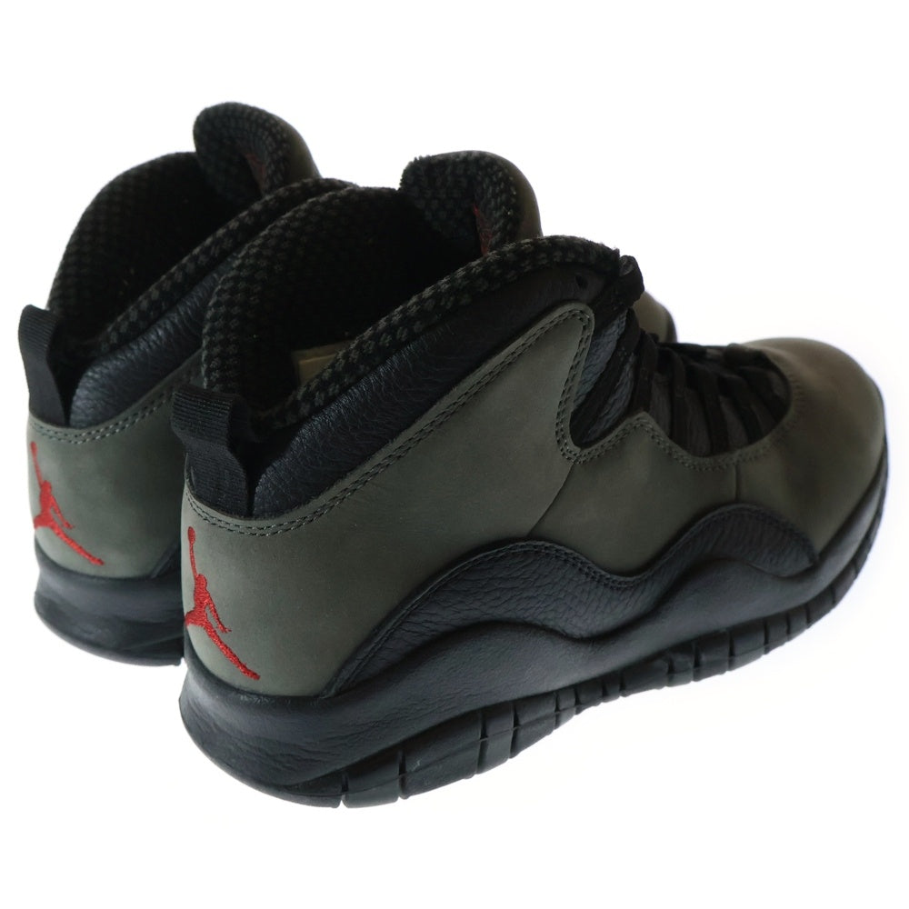 NIKE(ナイキ) AIR JORDAN 10 RETRO Shadow 310805-002 エアジョーダン10 シャドウ ハイカットスニーカー グレー US8/26.0cm