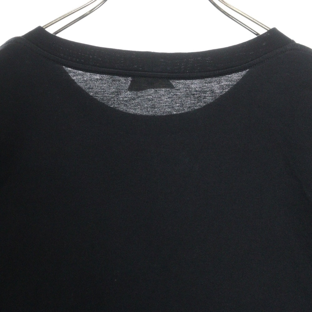 CELINE(セリーヌ) LOOSE FIT TEE ロゴプリント ルーズフィット クルーネック 半袖Tシャツ カットソー ブラック 2X681671Q