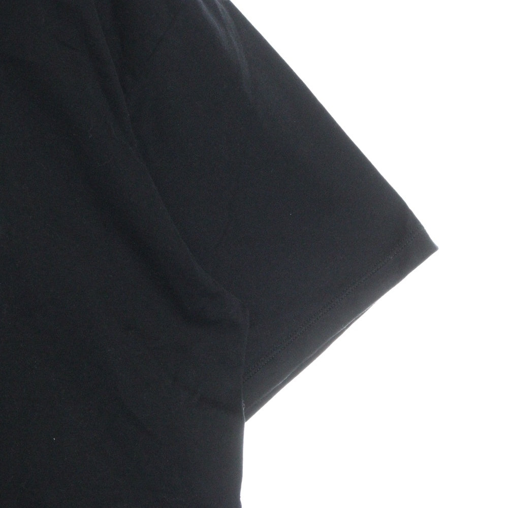 CELINE(セリーヌ) LOOSE FIT TEE ロゴプリント ルーズフィット クルーネック 半袖Tシャツ カットソー ブラック 2X681671Q