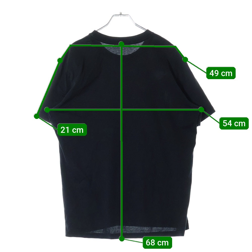 GIVENCHY(ジバンシィ) 20SS VINTAGE LOGO TEE ヴィンテージロゴプリント半袖カットソー 半袖Tシャツ BM70K93002 ブラック