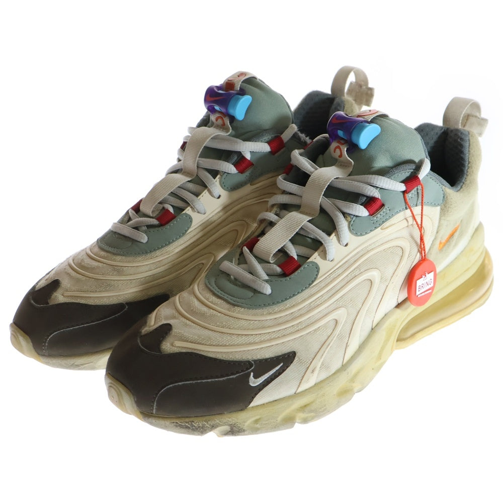 NIKE(ナイキ) ×TRAVIS SCOTT AIR MAX 270 CACTUS TRAILS CT2864-200 トラヴィススコット エアマックス270 カクタストレイル ローカットスニーカー US10/28.0cm ベージュ
