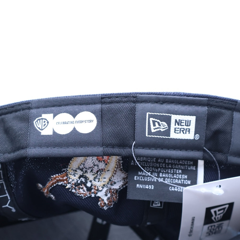 NEW ERA(ニューエラ) 59FIFTY Warner Brothers ワーナーブラザーズ 6パネル ベースボールキャップ ブラック